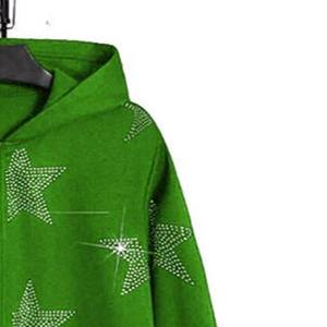 Design élégant Hommes Strass Hoodies léger Offre Spéciale anti-rides respirant Strass hommes sweats à capuche de haute qualité - Product Image 6