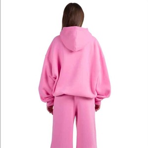 Combinaison de sport unisexe de haute qualité avec pantalon de survêtement avec logo personnalisé pour les activités de plein air - Product Image 2