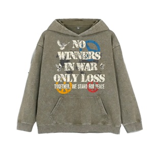 Sudadera con capucha de algodón a granel personalizada Jersey de gran tamaño Unisex Drop Shoulder Heavyweight Streetwear gráfico impreso sudadera al por mayor - Product Image 5