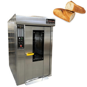 Good Quality 12-Trays Bakery Oven Gas Rotary Oven 900Kg Weight 380V 220V With Altuntop Trolley <b>Toasters</b> Pizza Ovens Manufacturer - Product Image 1
