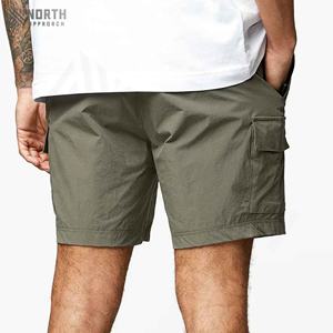 Shorts de sport classiques pour hommes à bas prix, séchage rapide, multi-poches, vêtements de sport de plein air, shorts en polyester pour hommes pour l'entraînement, été - Product Image 2