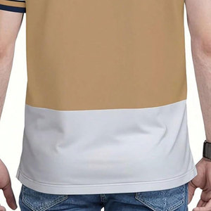 T-shirt pour homme au design personnalisé, 100% coton, toile de haute qualité, séchage rapide, respirant, style décontracté, col rond, manches courtes, coupe classique - Product Image 3