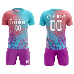 <b>Elite</b> Club Football Uniform Full Sublimation Custom Soccer Shirt Shorts Breathable Competition Sportswear Factory Supplier - Product Image 4