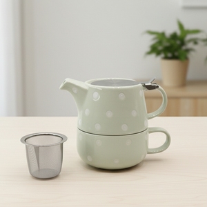 Vente directe d'usine 3460434A-0.5 Théière en grès pour une personne avec poignée en céramique 500 ml - Product Image 4