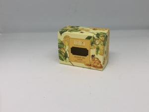 Cajas de Jabón de Cartón Color Marfil con Ventana de Exhibición, Impresión Personalizada, Lámina Dorada y Laminación Brillante, Reciclables, Logotipo Personalizado - Product Image 3