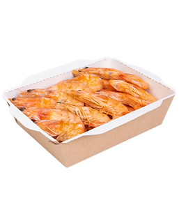 Contenants alimentaires polyvalents en papier kraft OSQ OpSalad 1000 Bowl de qualité supérieure, résistants à la graisse, pour plats à emporter, avec logo personnalisé - Product Image 1