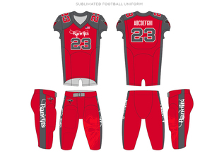 Uniformes de Fútbol Americano Personalizados con Nombre, Número y Logotipo Bordados y Sublimados, Transpirables, de Alta Calidad, a los Mejores Precios al por Mayor - Product Image 4