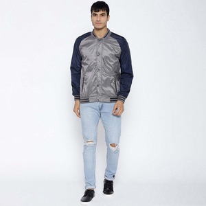 Utilisation en extérieur Veste d'hiver en satin à quantité minimale de commande bas Veste en satin pour hommes de marque privée Nouveau design Veste en satin pour hommes - Product Image 4