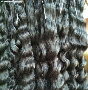 Gros Original Vague Profonde Remy Cheveux Indiens Non Transformés Paquets de Cheveux Humains Vierges Cuticules Alignés Extensions Souples - Product Image 3