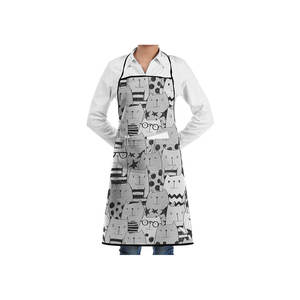 Wholesale Price Pure Cotton Customized Logo <b>Chef</b> Cooking <b>Apron</b> for Cafe Restaurant Kitchen - Product Image 1