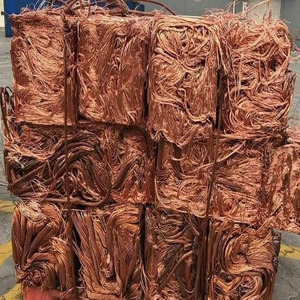 Paquete de Chatarra de Alambre de Cobre, Alambre de Cobre de Alta Pureza, Material de Cobre Reciclado para Reciclaje - Product Image 1