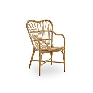 เก้าอี้รับประทานอาหารหวายกลางแจ้งสไตล์บ้านไร่สำหรับร้านอาหารโรงแรมผลิตโดยช่างฝีมือชาวเวียดนาม - Product Image 2