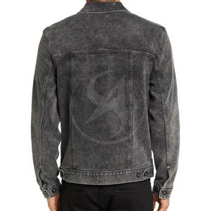 Veste en jean Slim Fit de fabrication professionnelle pour hommes, tenue décontracté, veste d'hiver personnalisée pour l'extérieur et hommes - Product Image 2