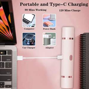 Depiladora Eléctrica Húmeda/Seca para Mujer, Afeitadora de Doble Cabezal, Pinza para Depilación, Varios Usos Corporales, Recortadora de Cejas, Uso Doméstico - Product Image 4