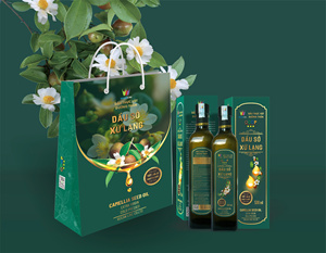 Aceite de semillas de Camelia orgánico amarillo claro Camellia oleifera frutas Viet Nam cuidado de la piel pureza 100% aceite puro procesamiento de alimentos - Product Image 4