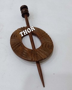 Palillos de madera marrón náutico para el cabello, horquilla para mujer y niña, regalos de Pin de moño de boda - Product Image 5