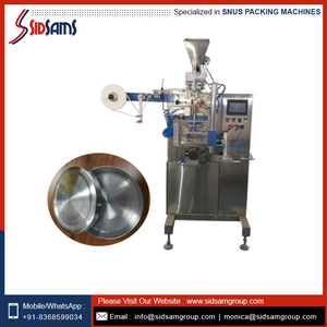 Empaquetadora de bolsa de polvo Snus completamente automática de buena calidad del fabricante indio - Product Image 3