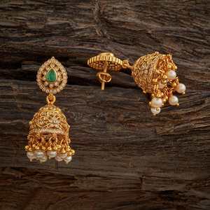 Pendientes Colgantes Plateados con Rubí en Forma de Campana 163708 para Bodas y Eventos - Product Image 5