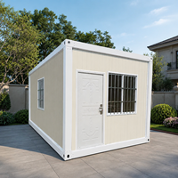 Maison préfabriquée modulaire portable pour bureau temporaire à montage rapide