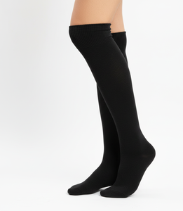 Chaussettes longues pour femmes Aura Motion, coton riche, respirantes, extensibles, coupe régulière, multicolores, confort essentiel - Product Image 6