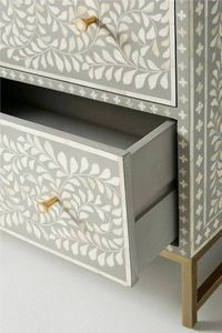 Handmade <strong>Bone</strong> <strong>Inlay</strong> Console Table with Brass <strong>Indian</strong> Living Room Furniture Modern MDF. <strong>Bone</strong> and Brass