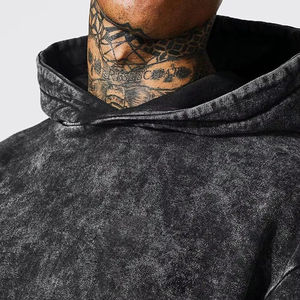 2025 mode hommes 100% coton survêtement | OEM personnalisé logo décontracté lavé survêtement hiver mode porter survêtement pour unisexe - Product Image 2