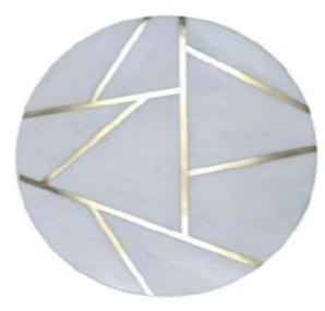 Producto de cocina de la mejor calidad, tabla de cortar de mármol, tabla de cortar, artesanía india, mármol ecológico, rectángulo personalizado - Product Image 2