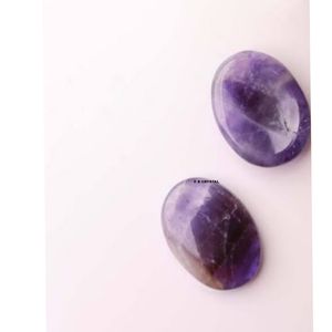 Piedra preciosa amatista de la mejor calidad, piedra de preocupación, piedra preciosa al por mayor, piedra preciosa de preocupación, piedra de pulgar, comprar de F S CRYSTAL - Product Image 1