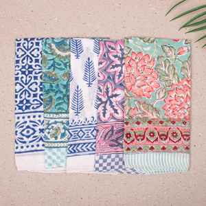 Handmade Organic Cotton Bandanas 15 Pcs Unisex Biker Headband Boho <b>Neck</b> <b>Scarf</b> Fashion Gift - Product Image 4