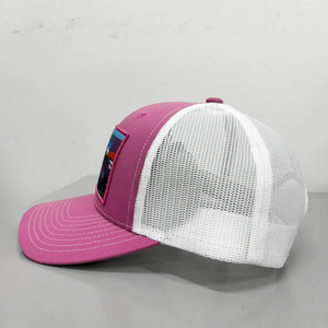 Impression Patch camionneur chapeau de haute qualité, broderie personnalisée Logo casquettes de camionneur course réglable, randonnée Sports de plein air casquettes - Product Image 2