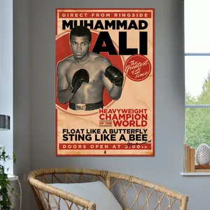 Póster vintage de Muhammad Ali para decoración de pared - Product Image 2