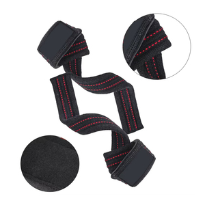 Sangles de poignet pour musculation en néoprène robuste, légères, réglables, haute élasticité, logo personnalisé OEM, entraînement en salle de sport - Product Image 4