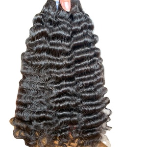 Mèches de cheveux bouclés crépus birmans et vietnamiens bruts, cuticules alignées, Grade 15A, sans nœuds, sans perte, donneur unique, sans produits chimiques, sans mélange - Product Image 2