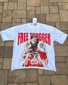 Nouveau T-shirt unisexe surdimensionné élégant et doux en coton 100% respirant avec tissu durable, coupe confortable et caractéristiques écologiques - Product Image 3