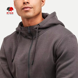 Ryan ชุดวอร์มสำหรับผู้ชายชุดวอร์มแบบมีซิประบายอากาศออกแบบได้พร้อมโลโก้ตามต้องการ - Product Image 4