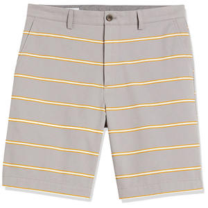 Gran oferta, servicio OEM y ODM, pantalones cortos informales de algodón para hombre, pantalones cortos con diseño de rayas y logotipo personalizado, pantalones cortos para deportes al aire libre, suministro directo - Product Image 1