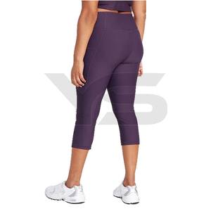 Ropa de gimnasio Unisex de alta calidad para mujer, mallas deportivas informales de cintura media Yaseen & Sons con pierna cosida, mallas multicolores para mujer - Product Image 2