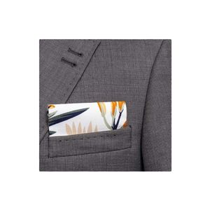   Pañuelo de bolsillo para blazer, impreso, pre-doblado, listo para usar, para hombre, tejido, talla única - Product Image 1