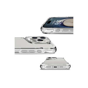 Étui de protection en silicone transparent antichoc ASMA T-Max pour iPhone 16 Pro, coque de téléphone portable pour 14 Plus et 5G, matériau PC - Product Image 5