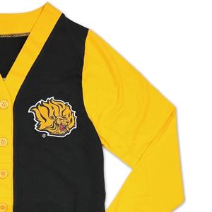 Suéteres Personalizados con Logotipos, Tallas Grandes, Mangas Largas, Cárdigan de Punto con Logotipo Griego para Invierno, Bordado con Parches, para Hermandades - Product Image 4