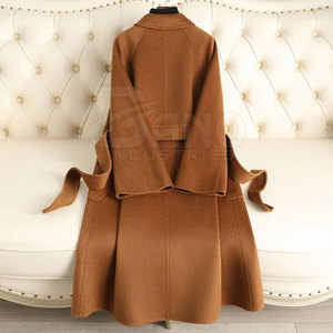 Nouvelle conception Vente en gros Manteau trench long et fin pour femmes à double boutonnage Respirant Écologique Mode Vêtements d'hiver - Product Image 3