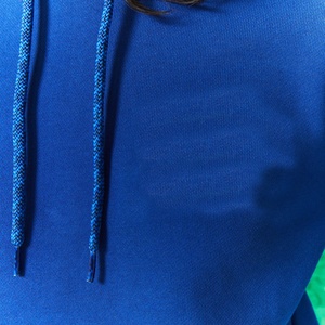 Sweat à capuche en molleton mélangé polyester/coton, motif écossais, haute qualité 300 g/m², avec logo personnalisé brodé - Product Image 5