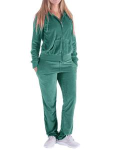 Venta al por mayor Casual Cotton Tech Fleece Hoodies Mujeres Streetwear Barato de alta calidad de cremallera Casual Mujeres Sudadera con capucha - Product Image 2