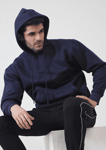 Fabricants de haute qualité, logo personnalisé, sweat à capuche uni de luxe et épais pour hommes - Product Image 4