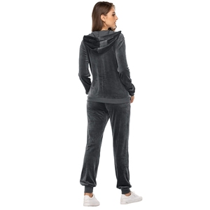 Conjuntos de Ropa Deportiva para Mujer 2025, Trajes Deportivos Personalizados de Dos Piezas, Conjunto de Sudadera con Capucha y Pantalones Deportivos - Product Image 6