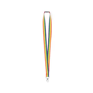 Mapik Personalized Rainbow <b>Polyester</b> <b>Lanyard</b> for Gadgets Customizable Accessory - Product Image 1