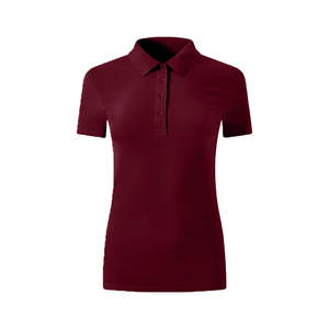 Camiseta de Manga Corta Estilo Inglés de Algodón 100% Tejido para Mujer con Logotipo Frontal en Relieve, Ecológica y Transpirable - Product Image 1