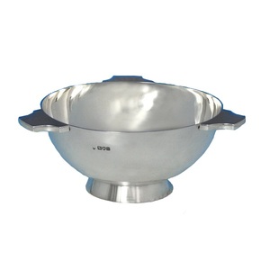 Tazón de Metal profundo para almacenamiento de frutas y verduras decorativas de mesa, Acabado niquelado para cuencos de servidor de postres de frutas - Product Image 3