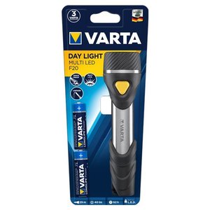 ไฟฉายสีดำและสีเงินอเนกประสงค์พร้อมไฟ LED 40 LM F20กลางวัน016632101421 - Product Image 3