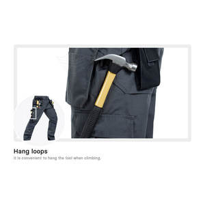 กางเกงเซฟตี้ทำงานสำหรับผู้ใหญ่กางเกงทำงานสไตล์ใหม่บริการ OEM - Product Image 6